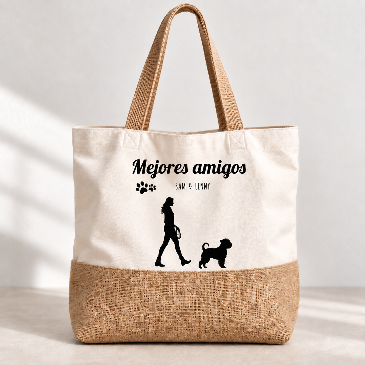 Bolsa de compras personalizada – Mejores amigos