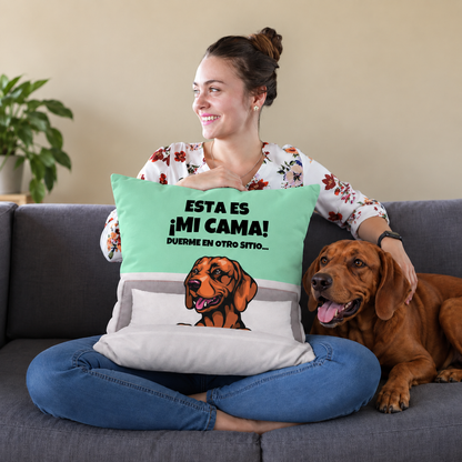 Cojín personalizado – Mi cama