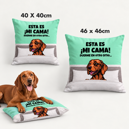 Cojín personalizado – Mi cama
