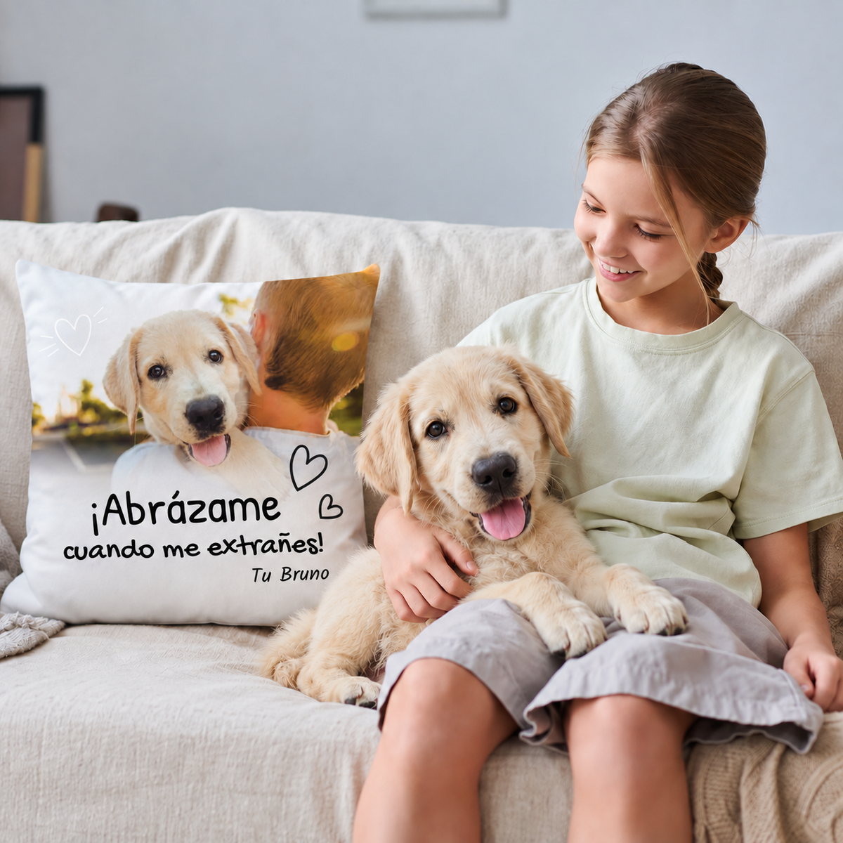 Cojín personalizado – Abrázame
