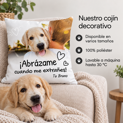 Cojín personalizado – Abrázame