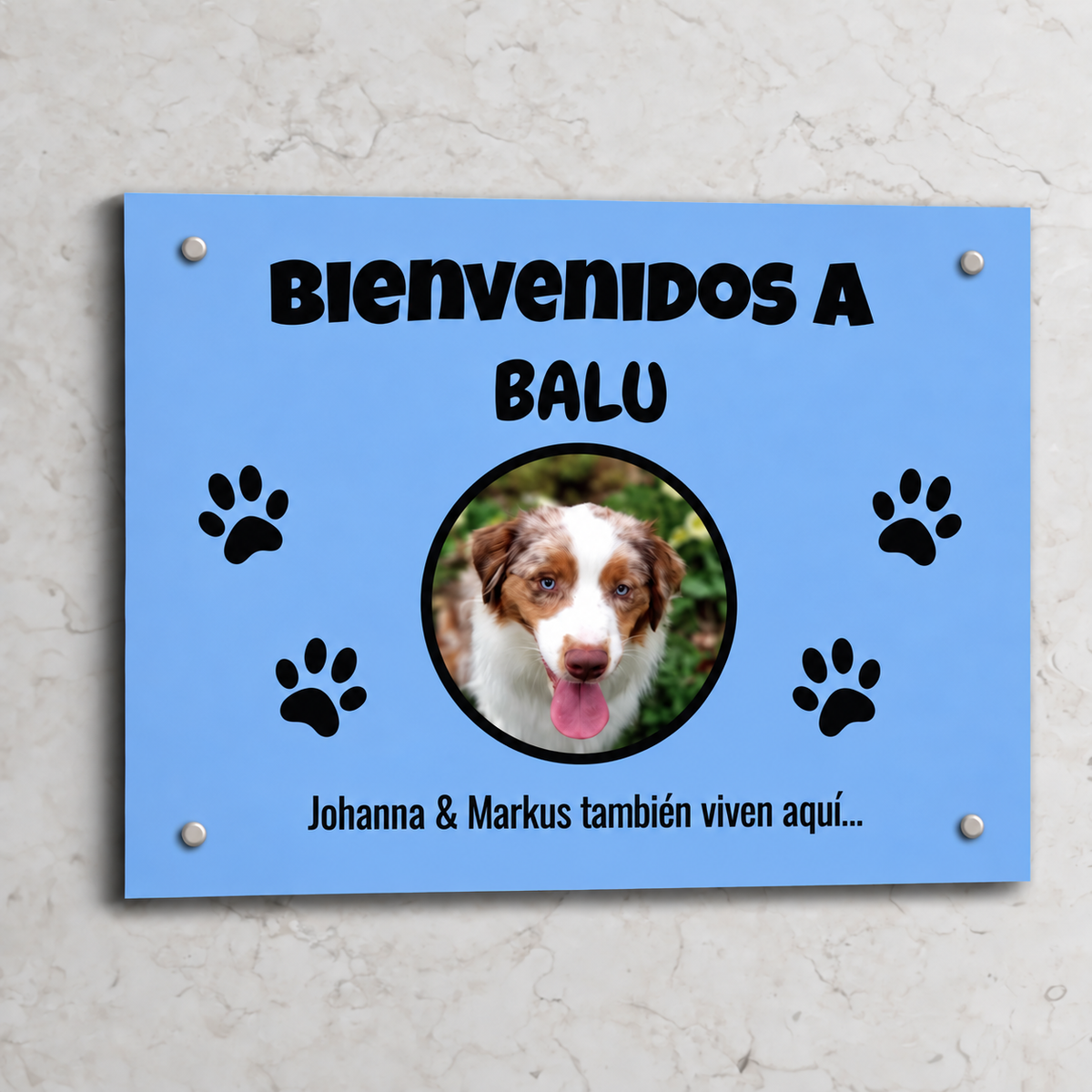 PetAmor ES – Türschild Balu Foto – 06