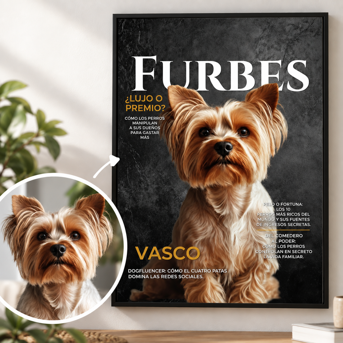 Póster personalizado Furbes Vasco 1
