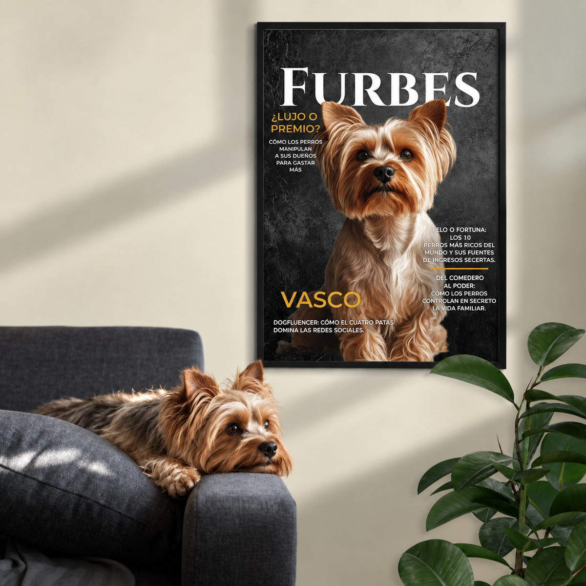 Póster personalizado Furbes Vasco 4
