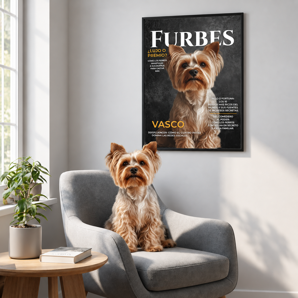 Póster personalizado Furbes Vasco 6