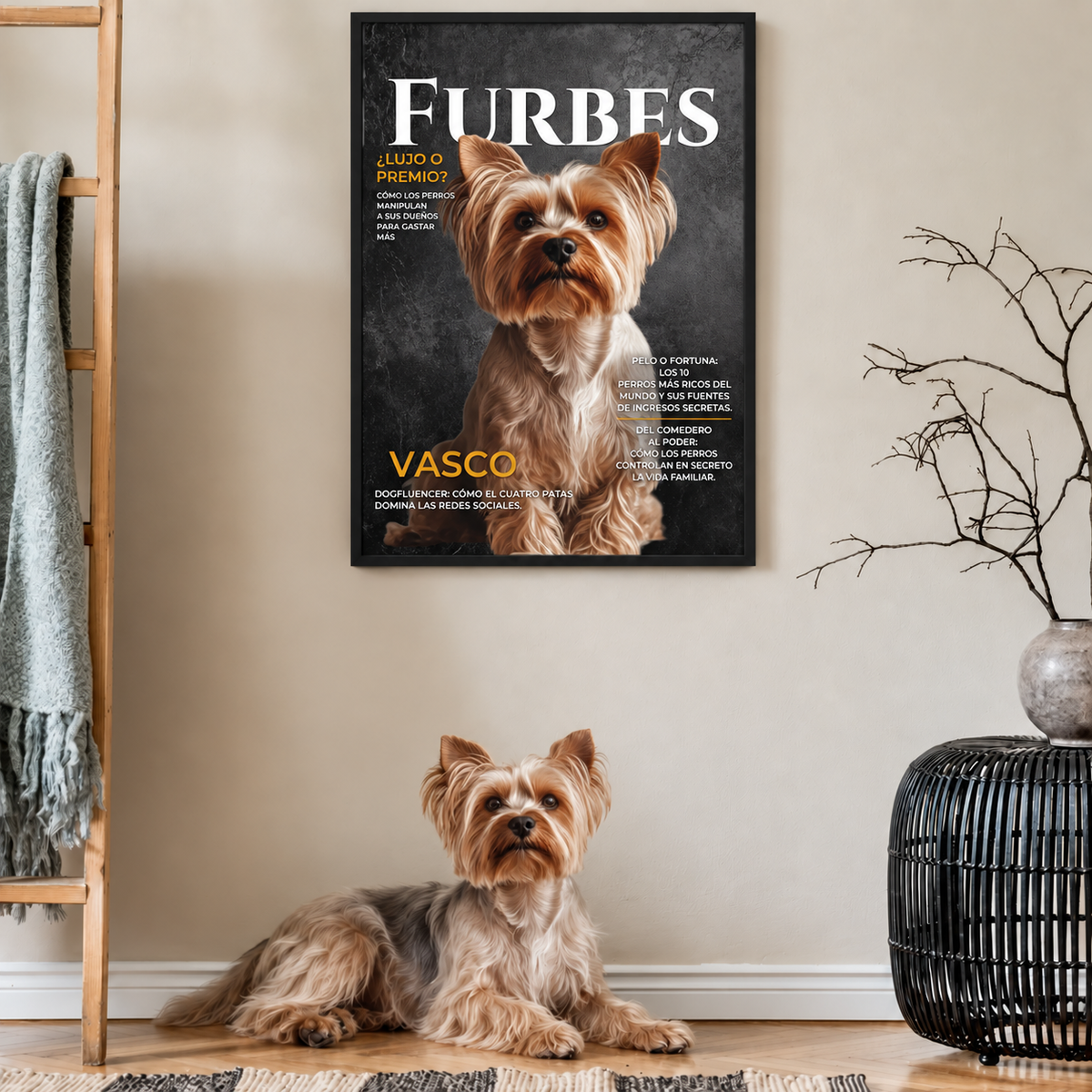Póster personalizado Furbes Vasco 8