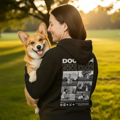 Sudadera con capucha personalizada – Dog Mom – imagen del producto 1 de 6