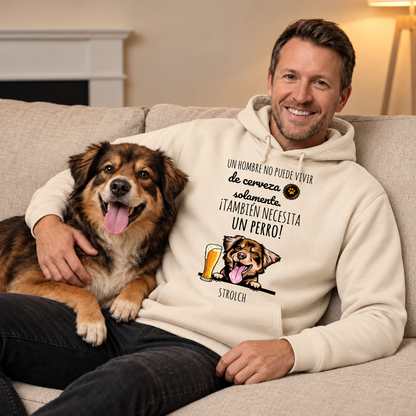 Petamor Hoodie BeerDog ES 01_Sofa_Beige