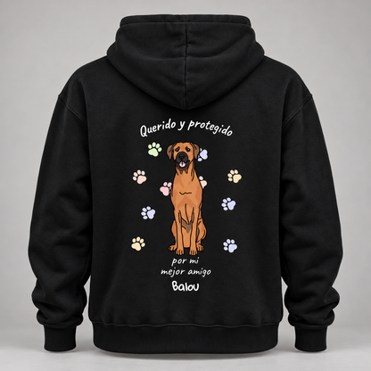 Petamor Hoodie Geliebt Beschuetzt ES 00_Produkt