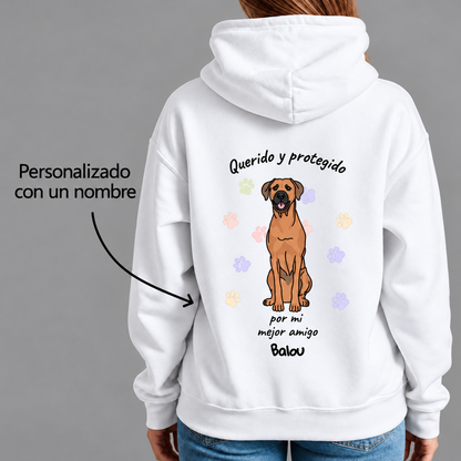 Petamor Hoodie Geliebt Beschuetzt ES 08_Personalisierung
