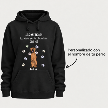Petamor Hoodie Langeweile ES 03_Personalisierung