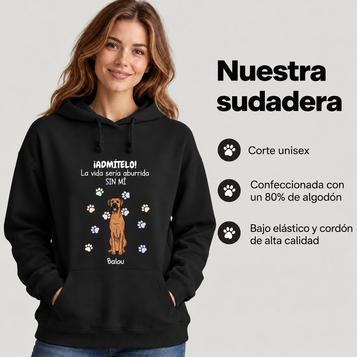 Petamor Hoodie Langeweile ES 08_Produktinfo