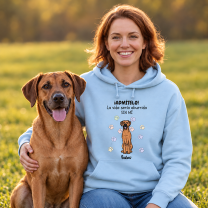 Petamor Hoodie Langeweile ES 10_Park_Blau