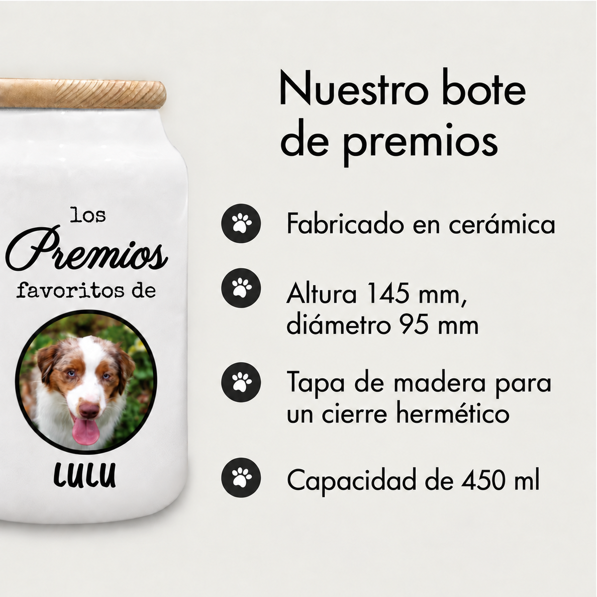 Bote de premios personalizado – LULU