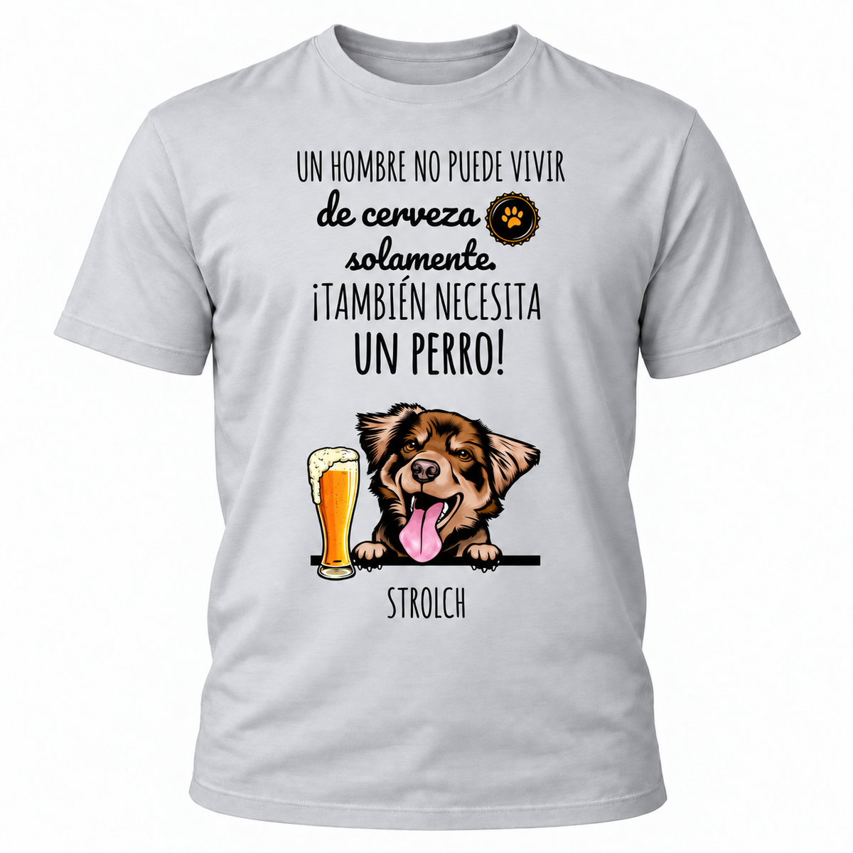 Camiseta Cerveza & Guau – producto